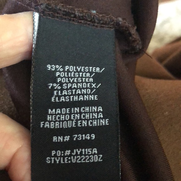 BBJ Los Angeles Women’s Pant Pull On “Suede” Super Soft Wide Band Tapered - Picture 6 of 7